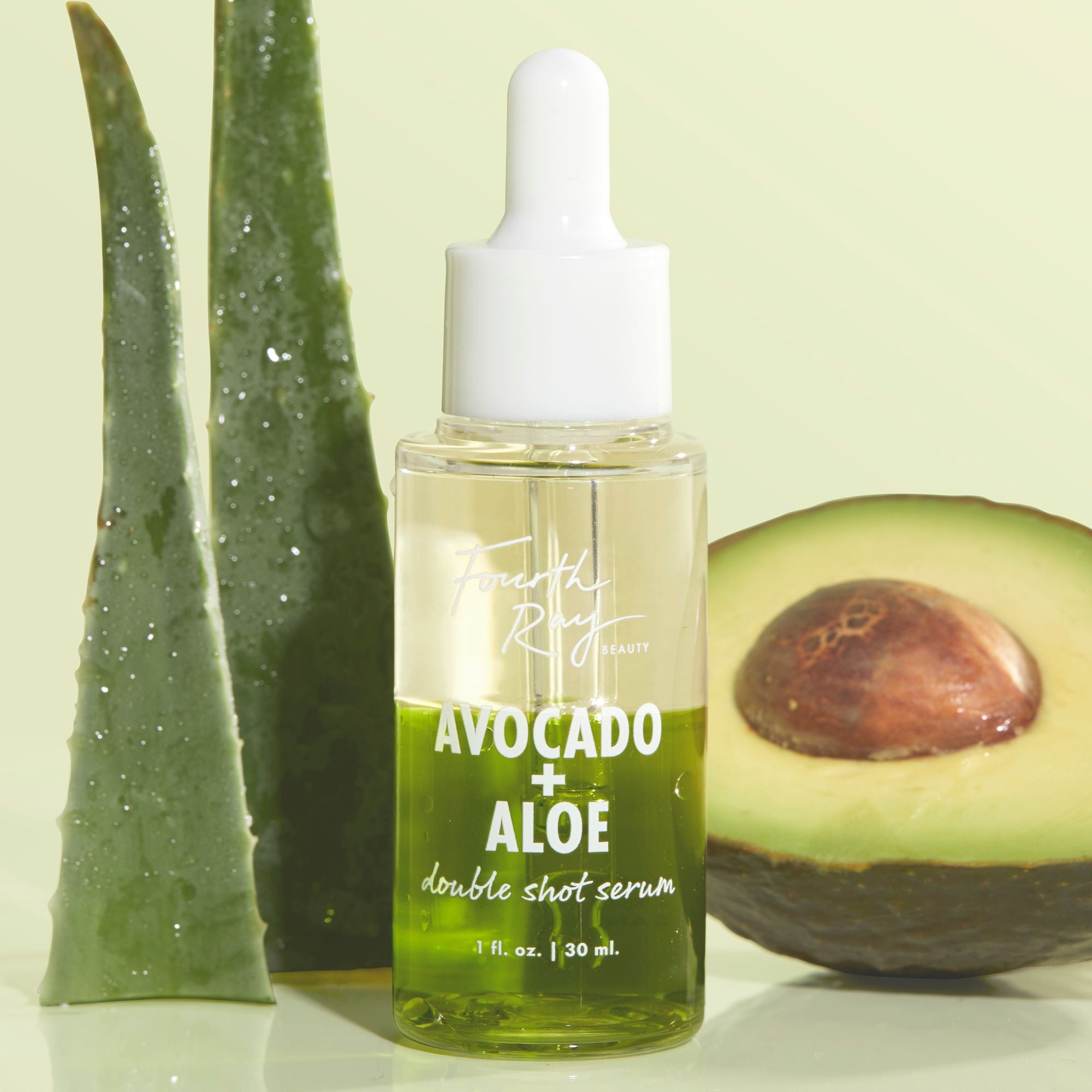 0X3Ed2ag <span class=bbbbb>Avocado + Aloe Double Shot</span><br/><b class=ccccc>Nourishing Face Serum</b> - Image 1