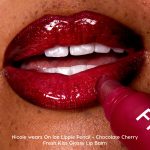 <strong class=aaaaa>Chocolate Cherry</strong><br/><span class=bbbbb>Fresh Kiss Glossy Balm</span><br/><b class=ccccc>Shimmer Peptide Glossy Lip Balm</b> - Image 4