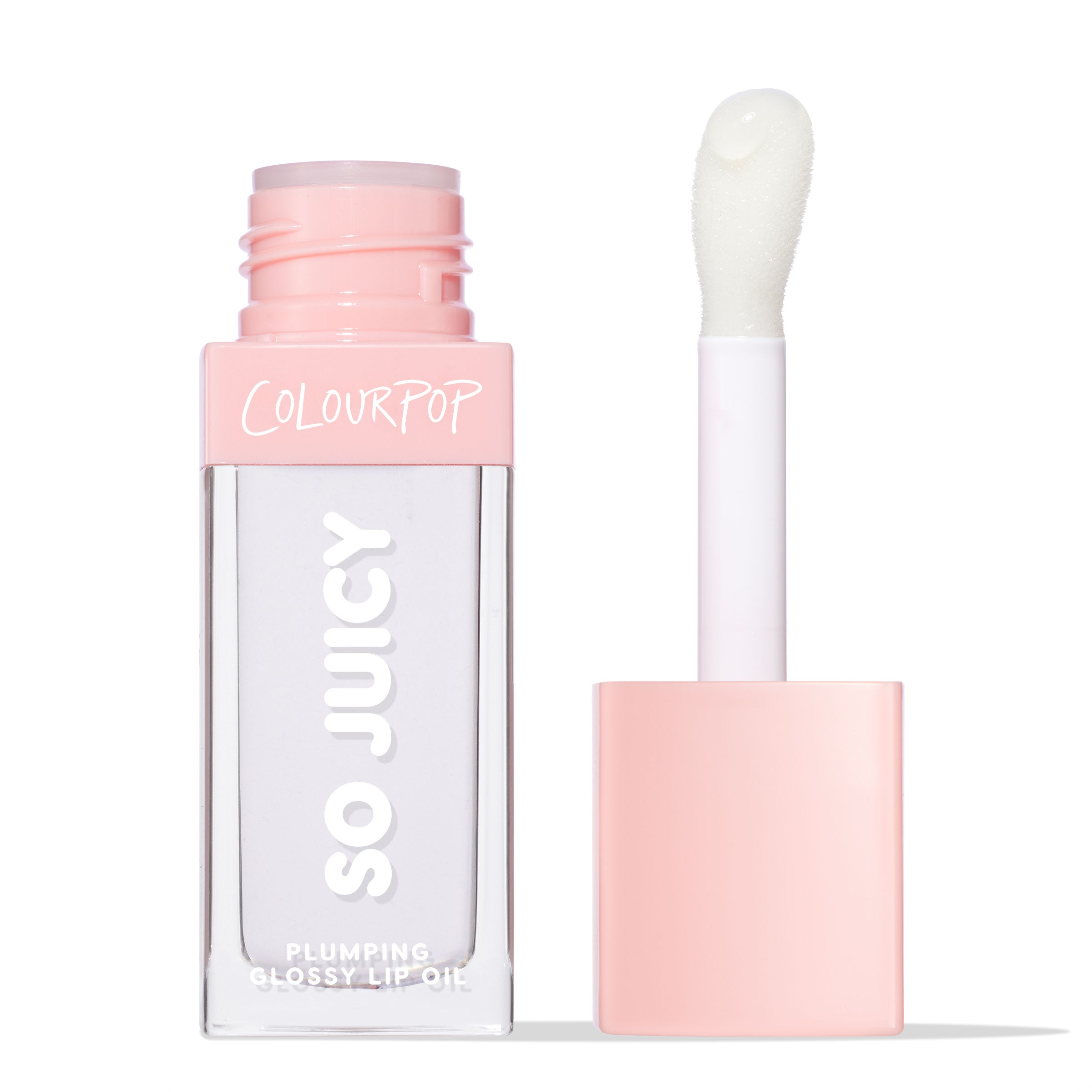 SoJuicyLipOil-LycheeJelly-Cap-Off <strong class=aaaaa>Lychee Jelly</strong><br/><span class=bbbbb>So Juicy Plumping Glossy Lip Oil</span><br/><b class=ccccc>Lip Oil with Peptides</b> - Image 1