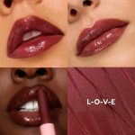 <strong class=aaaaa>L-O-V-E</strong><br/><span class=bbbbb>So Juicy Plumping Gloss Balm</span><br/><b class=ccccc>Shimmery Lip Balm with Peptides</b> - Image 2