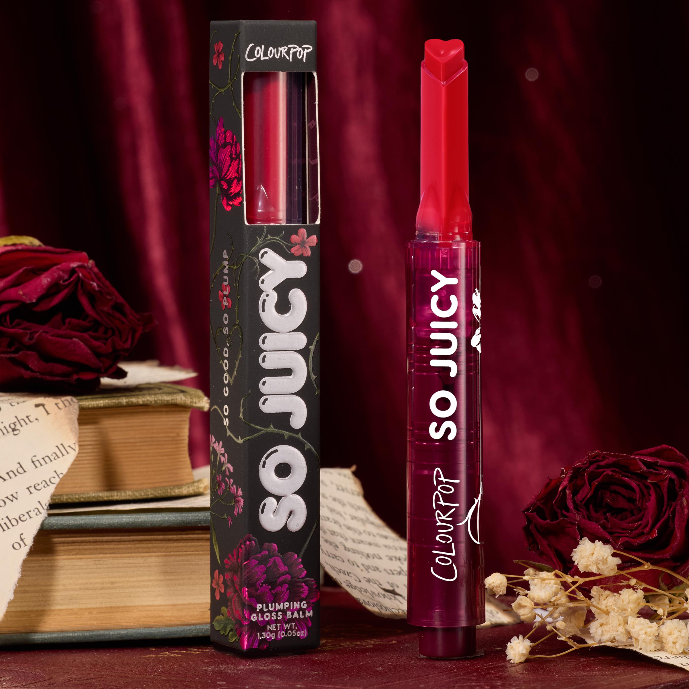 SoJuicyStick-SpiceLevel-Stylized-Into <strong class=aaaaa>Spice Level</strong><br/><span class=bbbbb>So Juicy Plumping Gloss Balm</span><br/><b class=ccccc>Lip Balm with Peptides</b> - Image 1